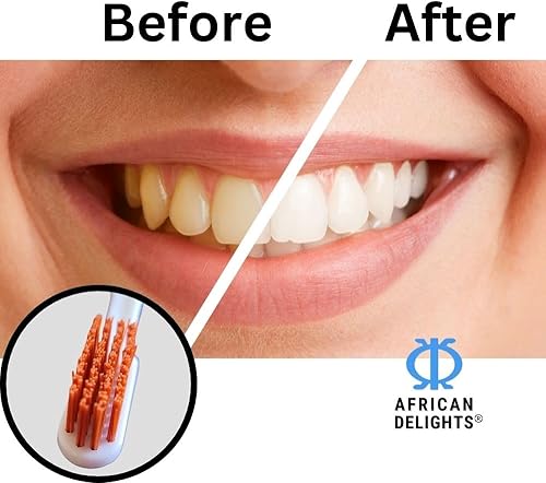 Miniatura 5 de Smokers - Juego de cepillos de dientes para quitar placa dura para adultos, cepillos de dientes con cerdas duras, herramientas dentales para quitar