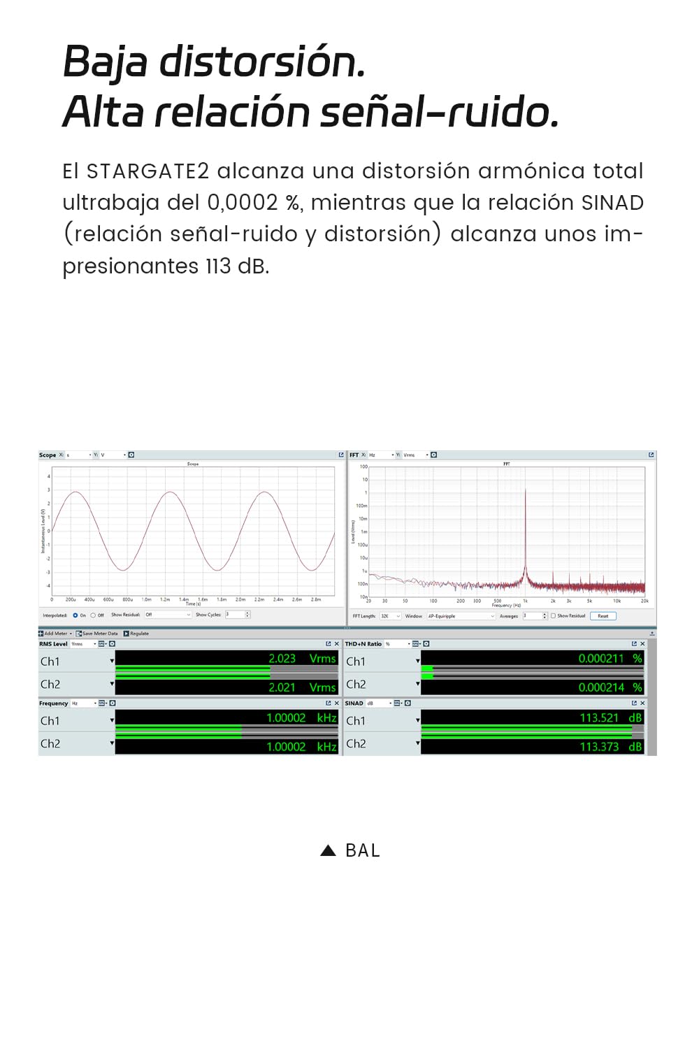 TANCHJIM Stargate II Amplificador para Auriculare DAC HiFi Portátil AMP