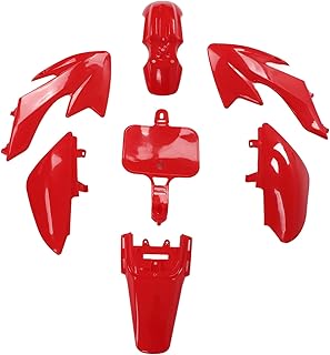 Kit de carenagem de carenagem de carenagem de plástico, kit de para-lamas de plástico, kit de substituição para XR50 CRF50 50cc 70cc 90cc 110cc 125CC Dirt Pit Bike