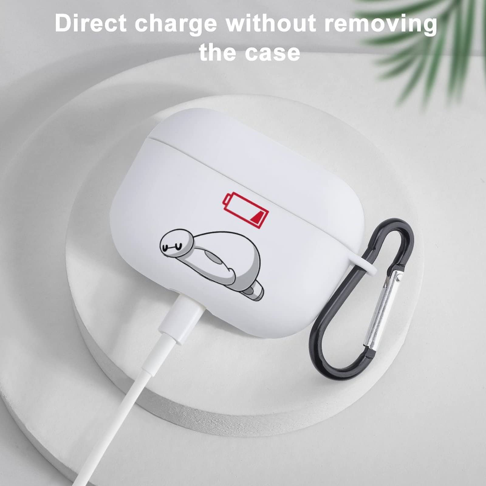 Amazon | AirPodsPro ケース ベイマックス 2019年10月発売用 TPU素材