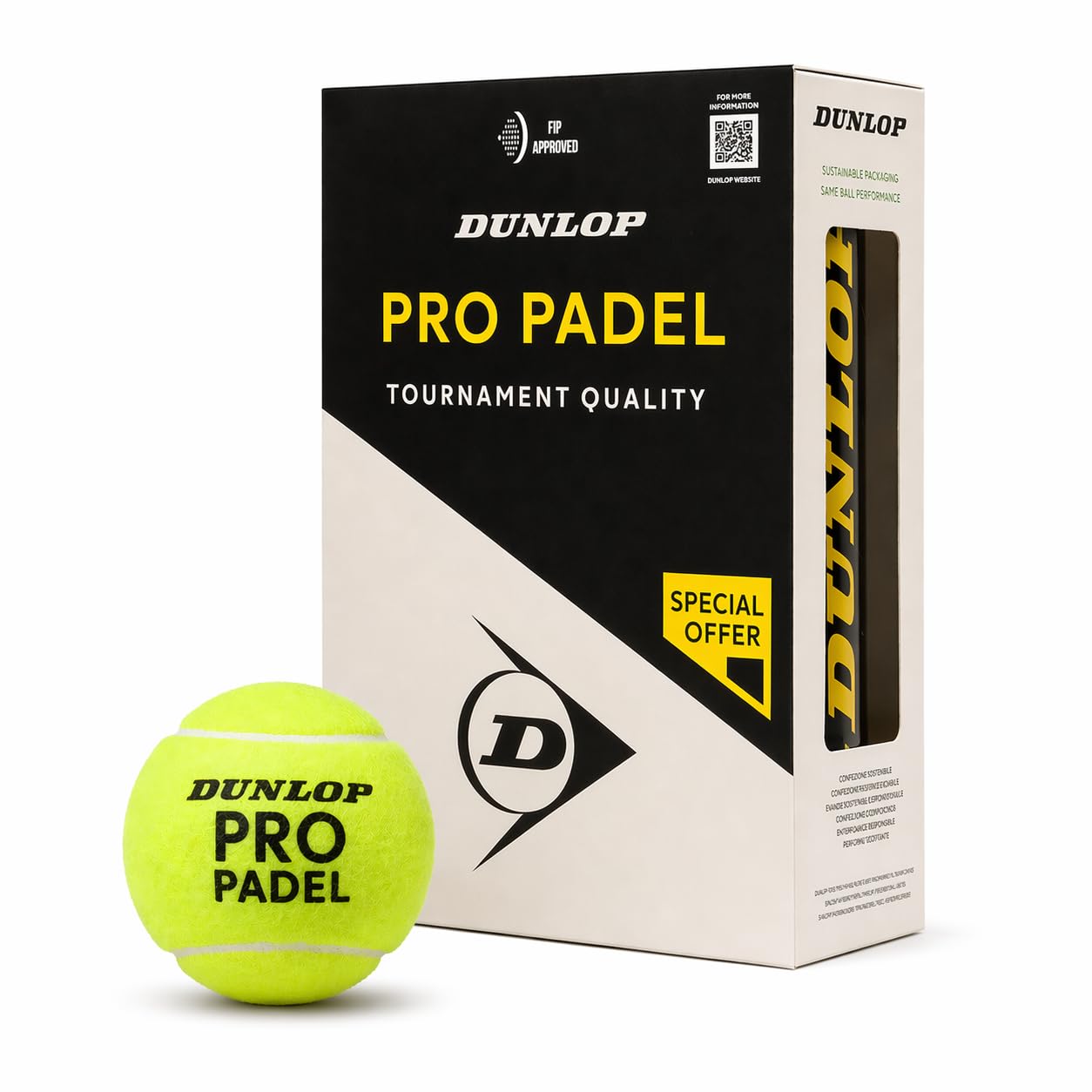 Dunlop Pro Padel Balls