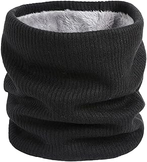 iDopick Warmer Neck Gaiter, Fleece Lined Neck Warmer Winter Neck Scarves Cold Weather Gear Ski Accessories for Men Women