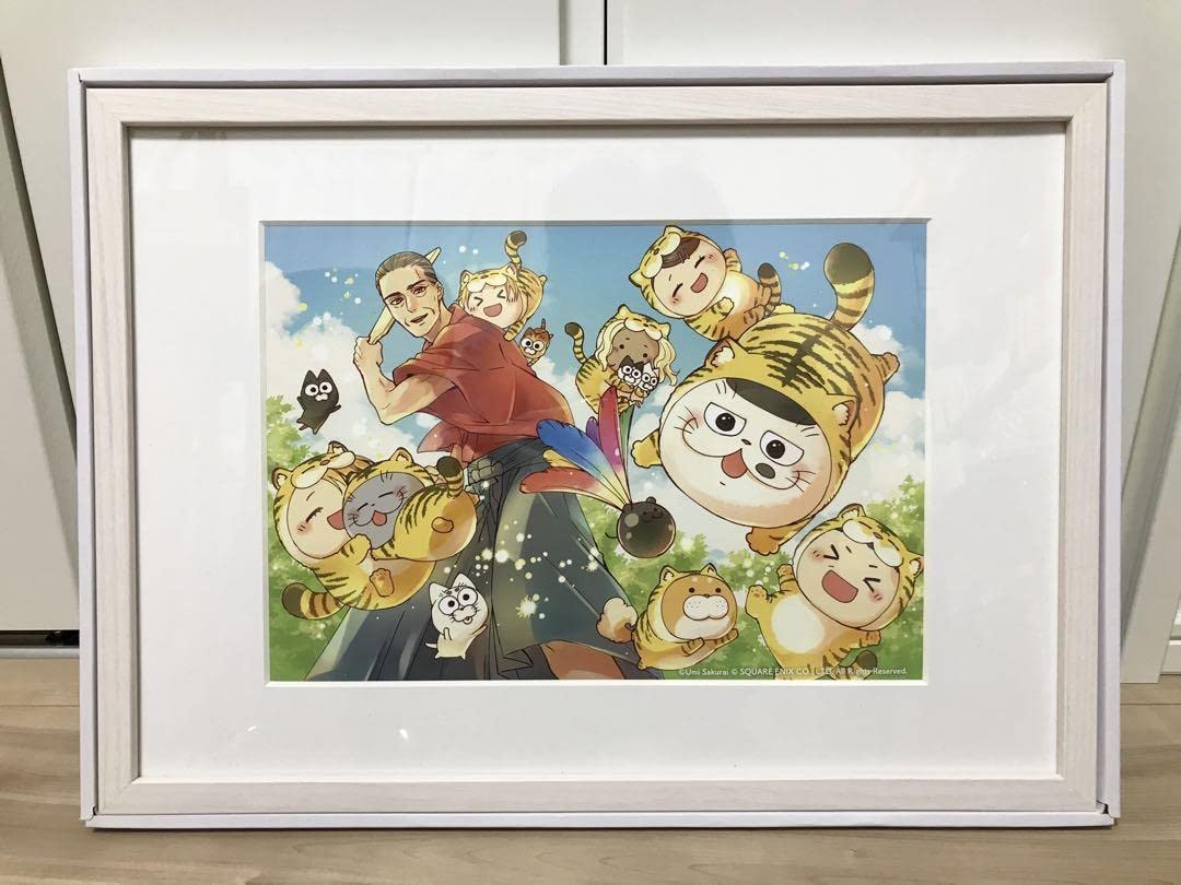 おじさまと猫　桜井海先生　描き下ろしイラスト複製原画　※現存２点のうち1点 Amazon.co.jp: おじさまと猫桜井海先生 描き下ろしイラスト複製原画