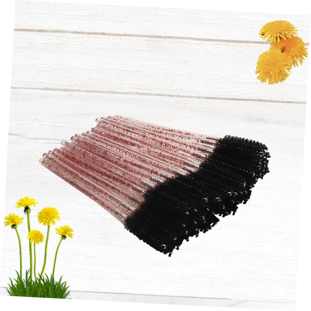 BIUDECO 100pcs Disposable Mascara Brush Lash Applicator Makeup Tools Double Sided Eyelash Brush for Lash for Eyelash