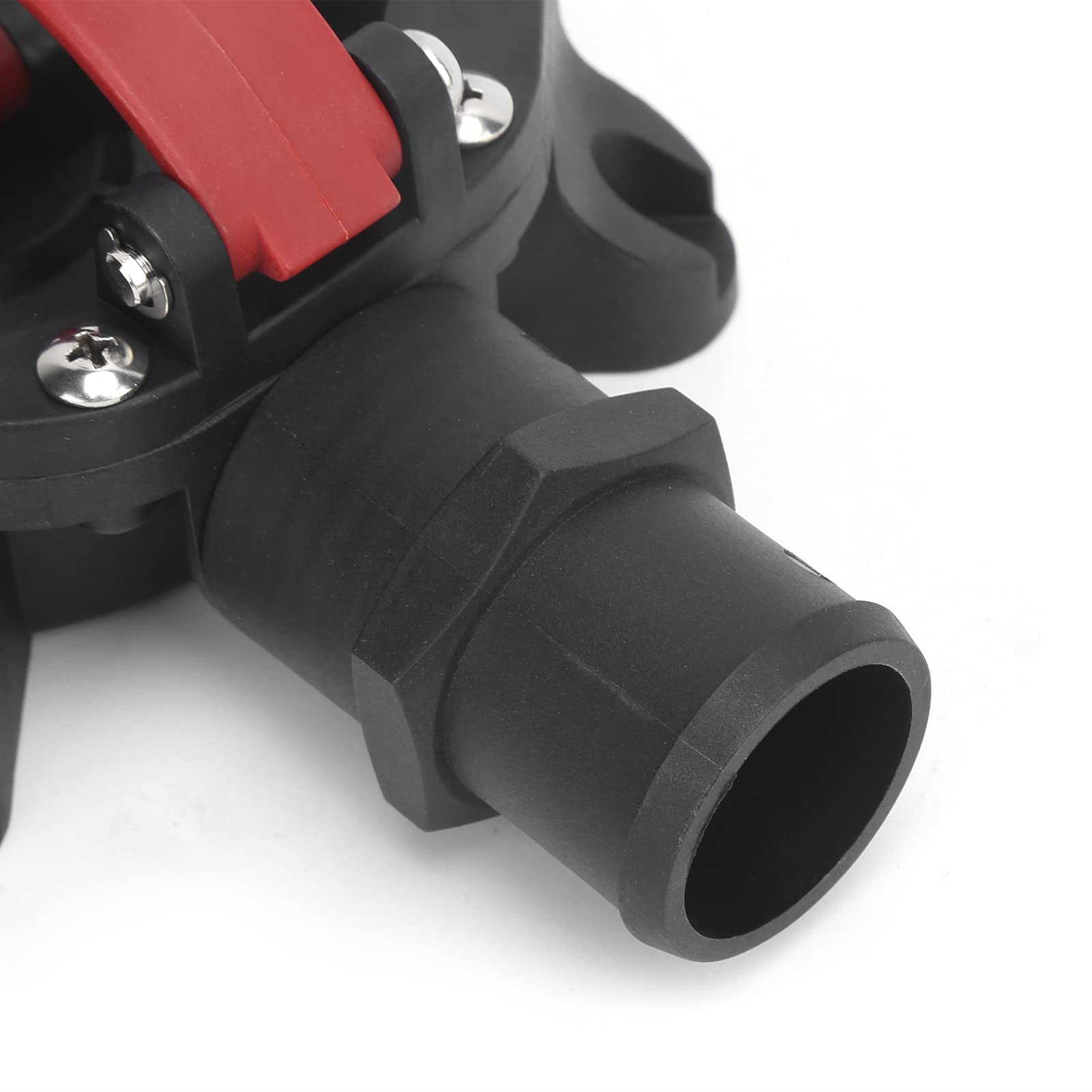 Buachois Pompa Acqua Manuale,38mm Singola Aspirazione Orizzontale Pompe di Aspirazione a Pressione Adatte per Il Pompaggio di Acqua di Sentina, Acqua Salata