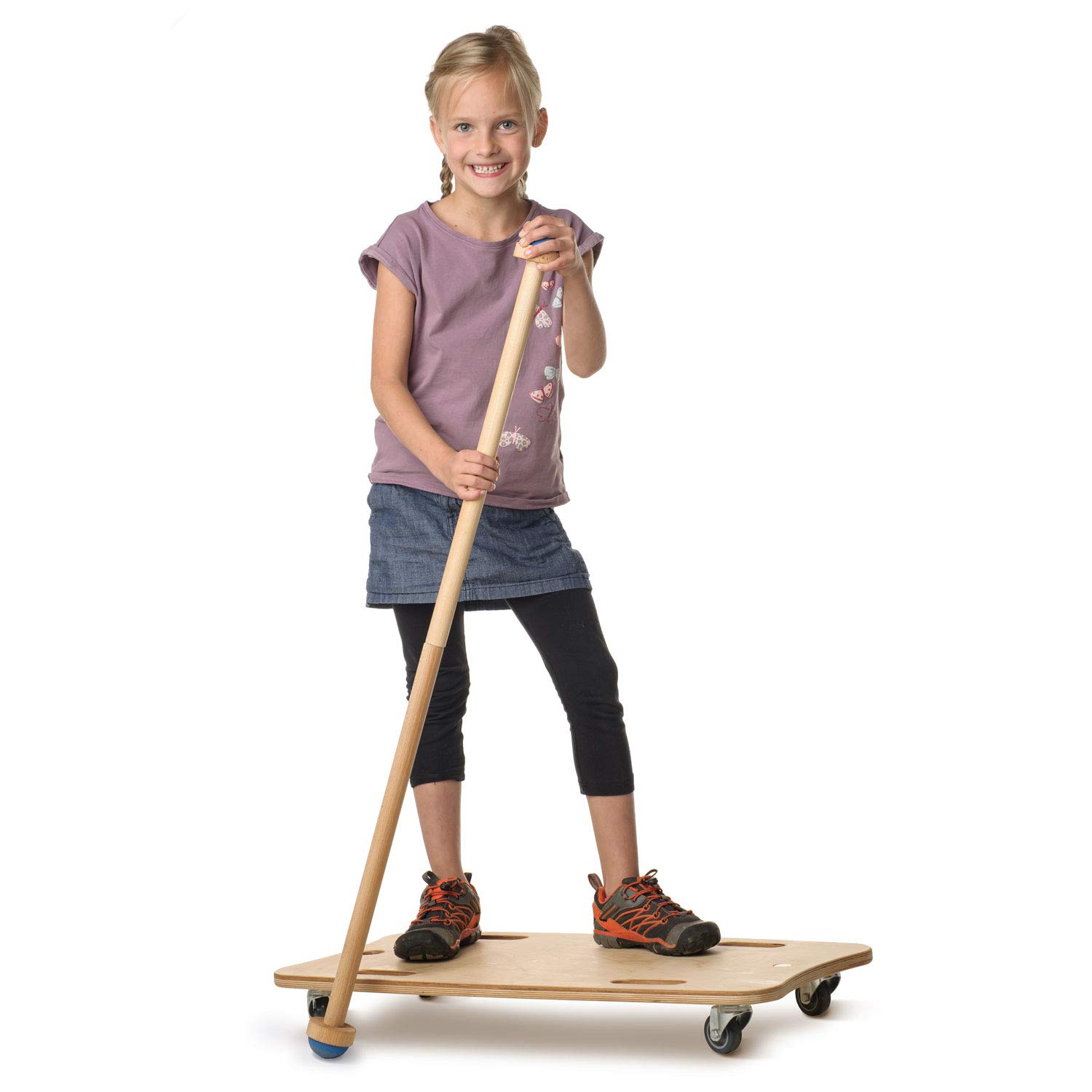 Erzi Rollbrett Maxi mit Paddelset Bewegung Koordination Fun 37 x 75cm