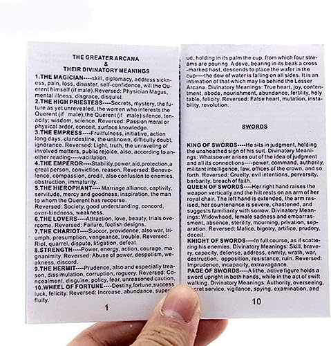 Image of DUNGRANI ENTERPRISE 78 Tarot Card Game With Guidebook, Holographic Tarot Cards Deck Future Telling Game With Colorful Box For Beginners And Professional Player