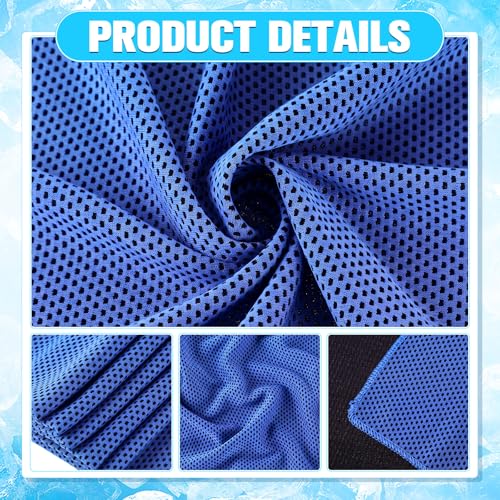 Image of Maitys 600 Pcs Cooling Towel Bulk for Neck and Face, Fresh Colors