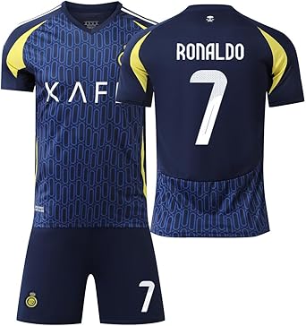 アル・ナスル 25/26 アウェイ ユニフォーム RONALDO #7 Lサイズ Amazon.co.jp: [KIPCIGEM] 2024-2025年 最新 ホーム+アウェイ
