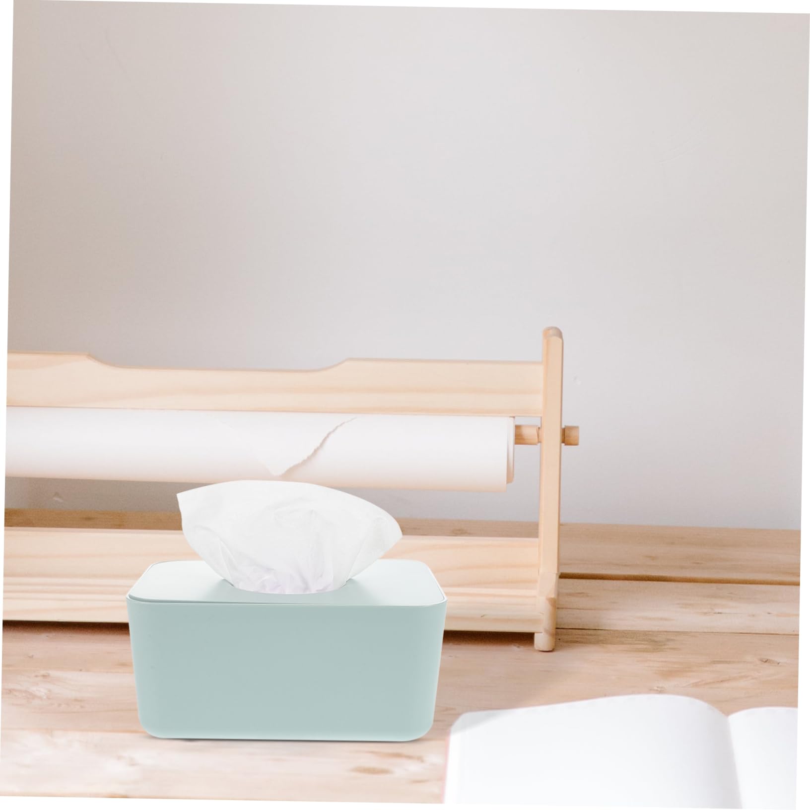 Zerodeko Boîte Distributrice de Lingettes Humides Couvercle Étui pour Lingettes de Voyage Accessoire de Rangement pour Usage