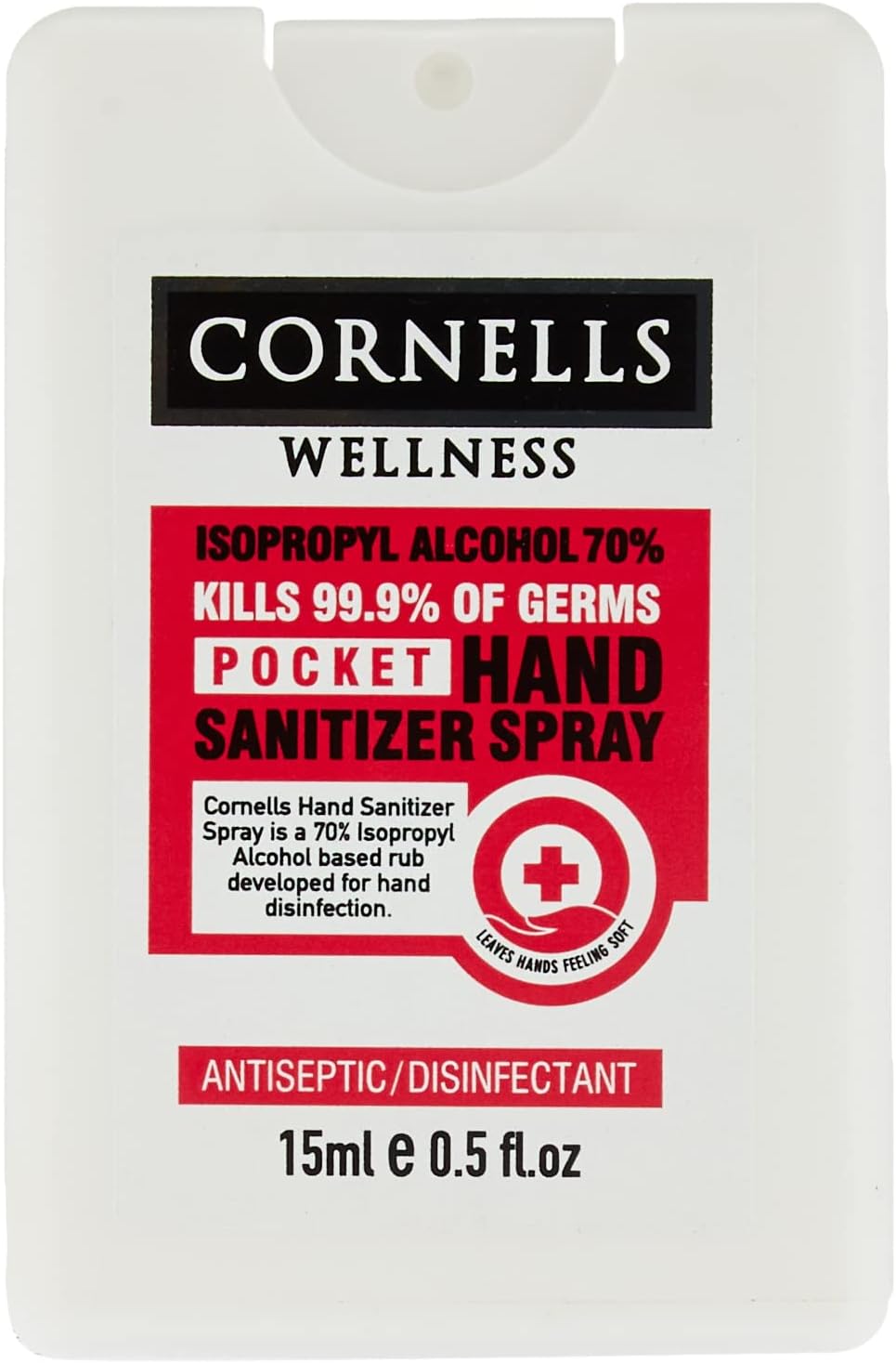 CORNELLS Pocket Hand Sanitizer Spray, 15 ml