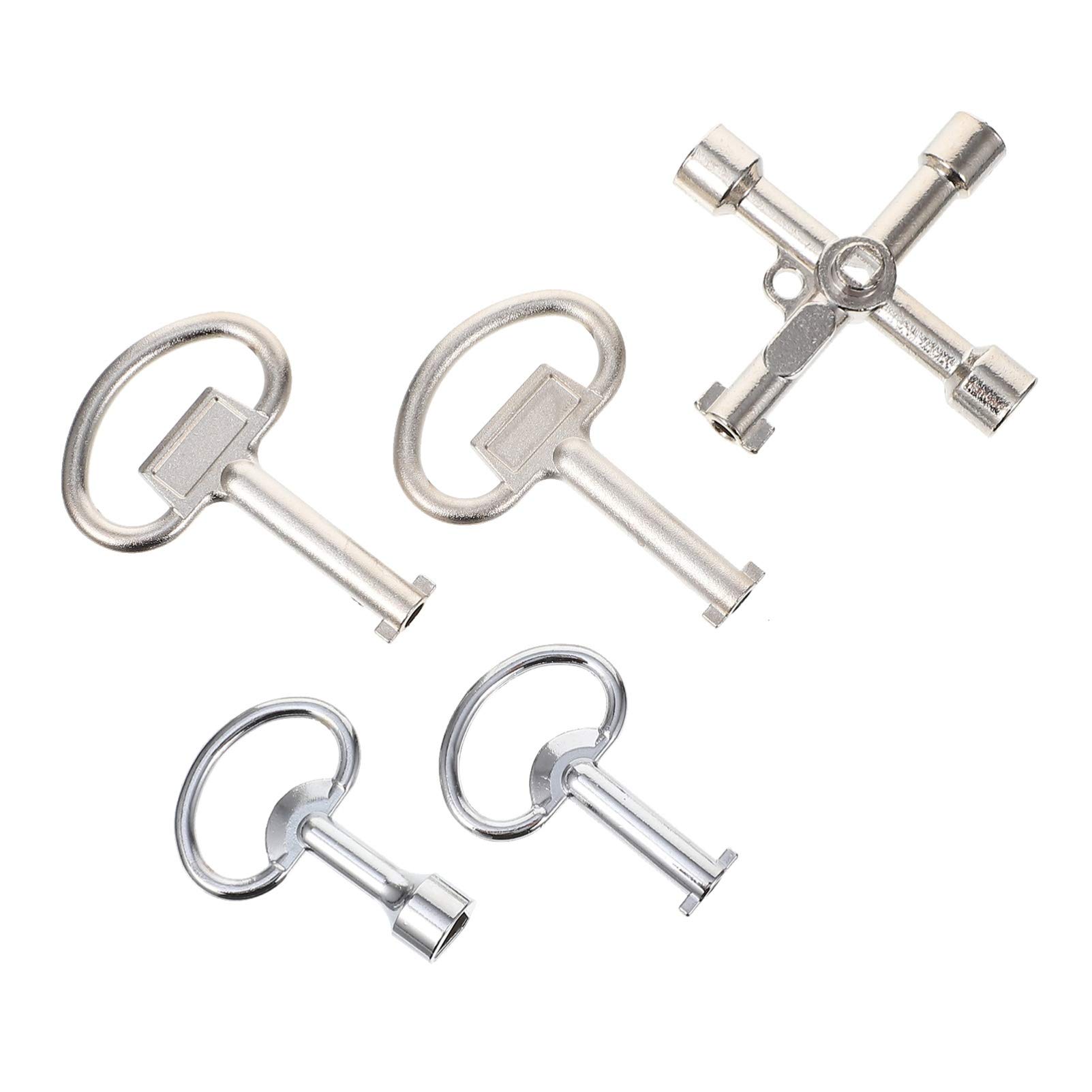 Buy BESTonZON 5pcs Triangle Spanner Key Utility Keys Kit Plumbers Tool