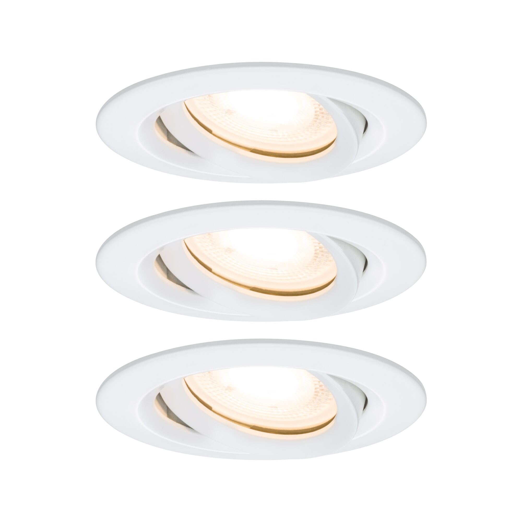 Paulmann Premium EBL Set Name IP65 schwenkbar LED 3x_W 230V GU10 51mm Weiß/Metall
