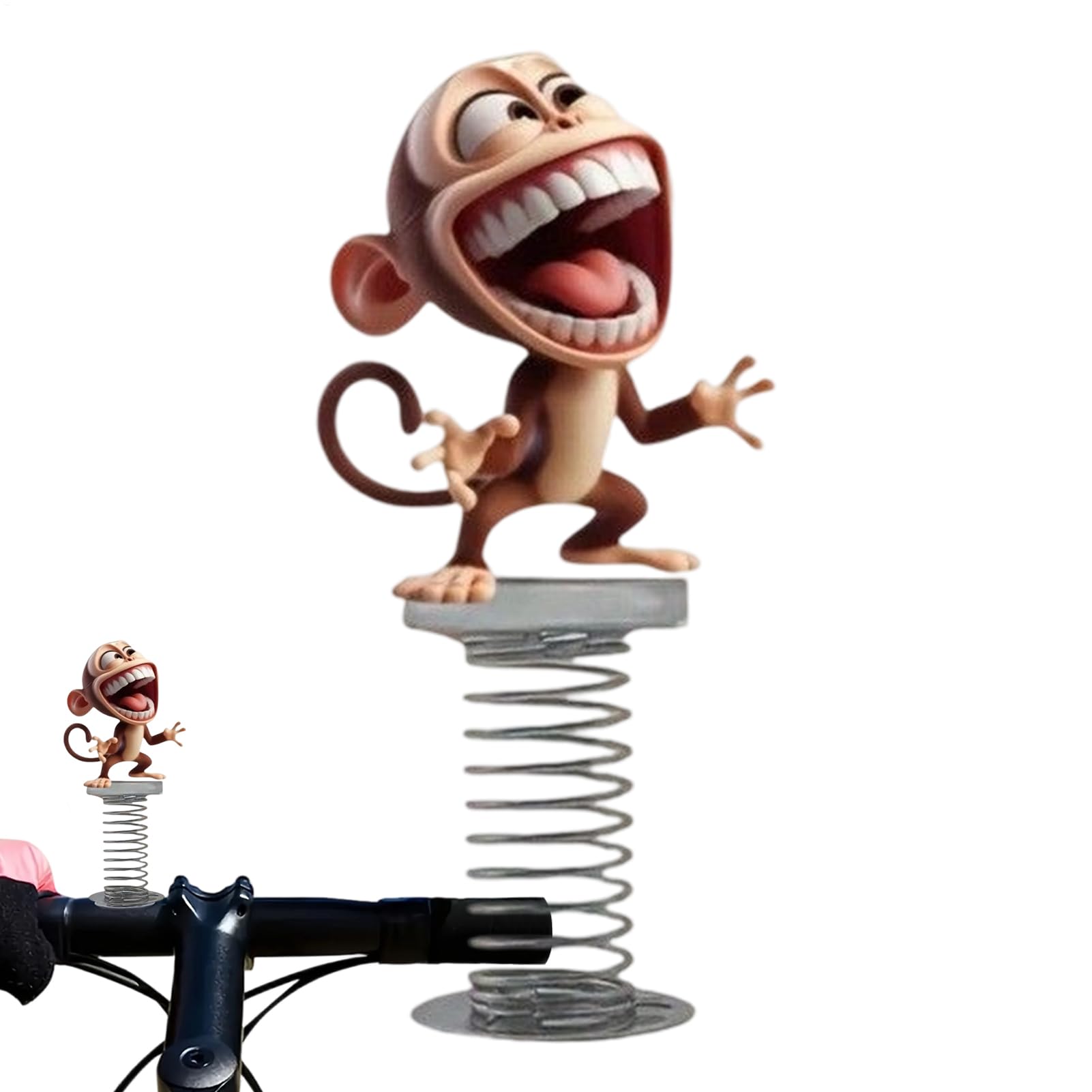 Dashboard Wobbling Car Dashboard Dashboard Holder 2D Acrylic Monkey Decoration - Wobble Figure Flat Design for Travel Truck Minivan Sedan Family Trips Commuting