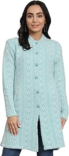 ekools Women's winterwear Woolen Long Coat Cardigan Sweater (AS2_eK)-picture-39