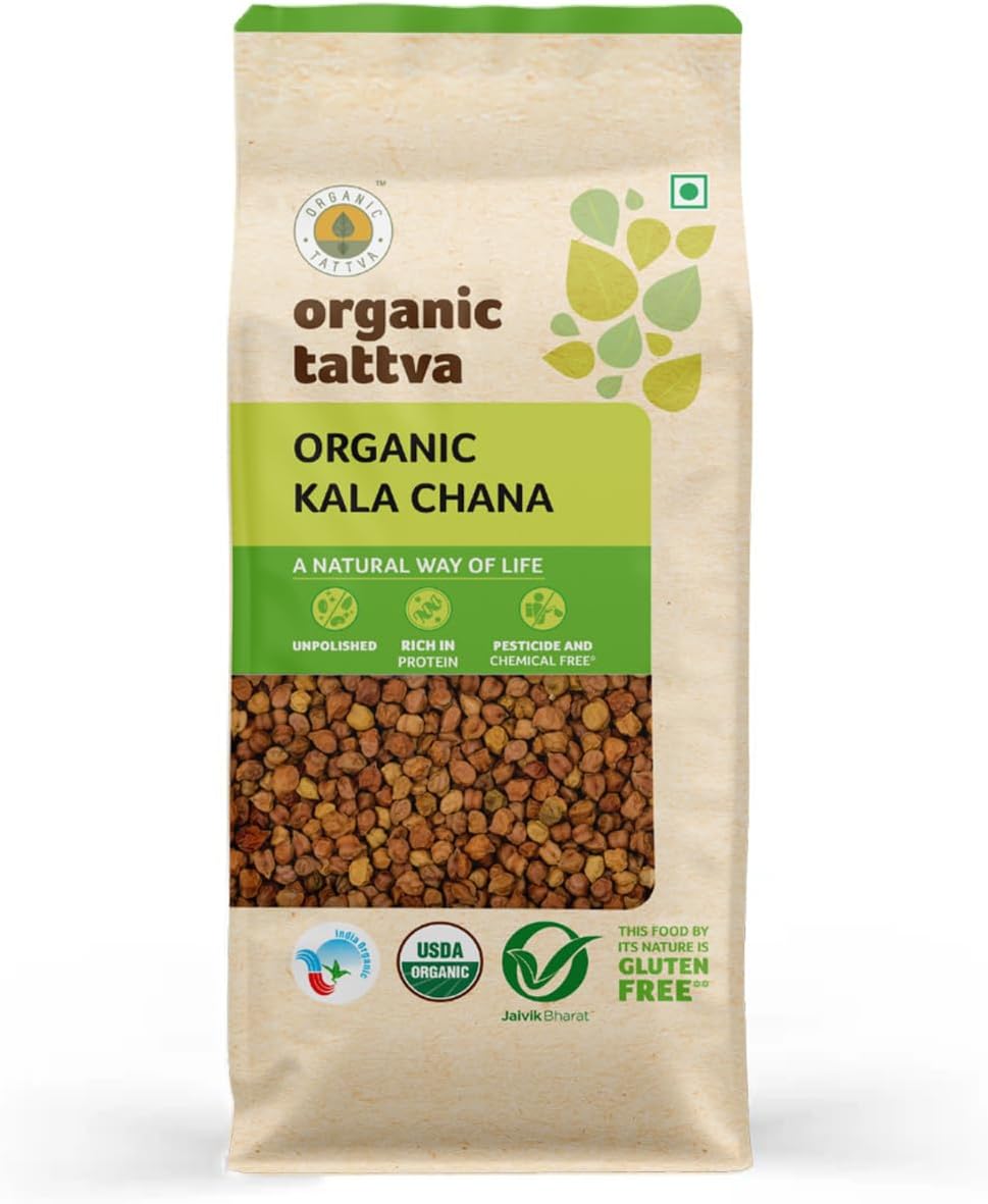 Organic Tattva Organic Kala Chana 500g