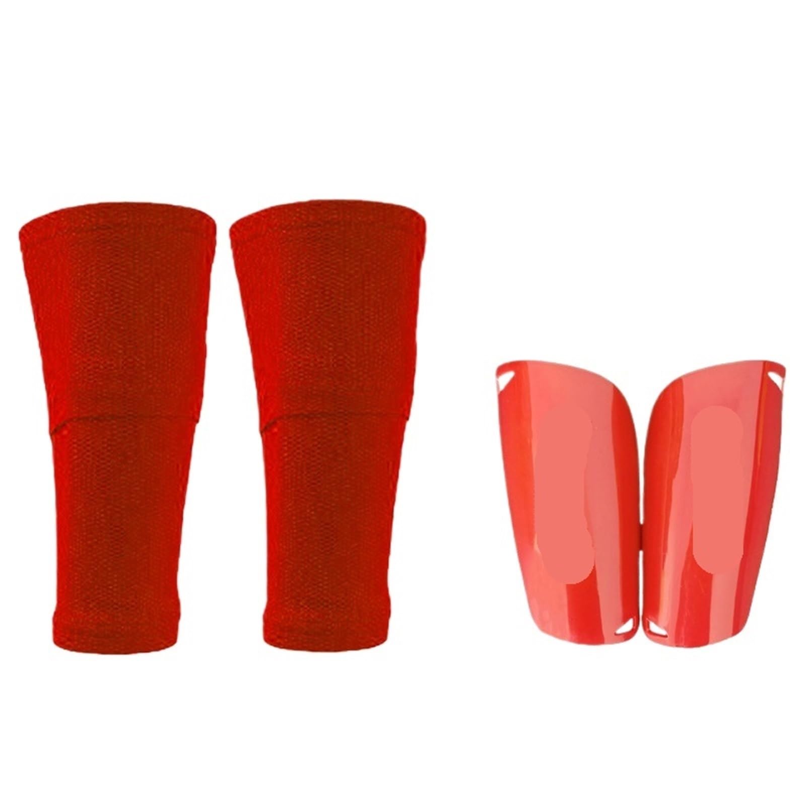 Protège Tibia Ensemble de protège-Tibias Football for Adultes, Chaussettes avec Poche, Protections, Leggings, Manches, équipement Protection
