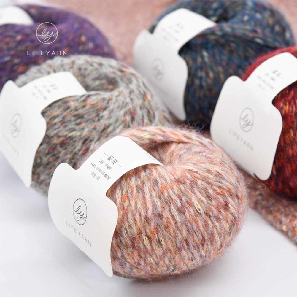 Bunte 300G Punkte Garn Bälle Für Häkeln Und Stricken Pullover Mäntel Mützen Schals Kleider, Mitteldick Themen,04