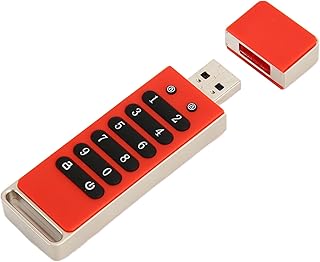 IStorage DatAshur Personal2 32GB Secure Flash Drive, Password Protected, Portable, Military Grade Encryption, USB 3.0, Fast Reading, Plug and Play, Multi System Compatibility,