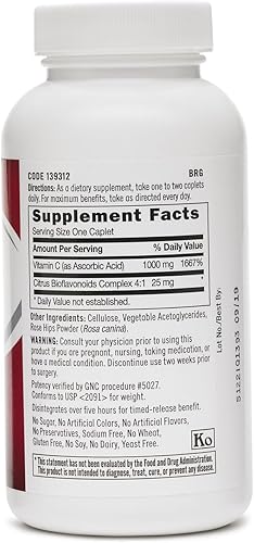 Miniatura 2 de GNC Vitamina C 1000 MG - Paquete doble