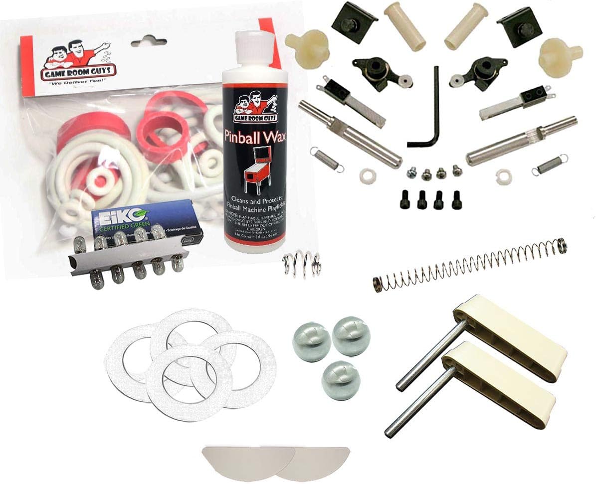 Game Room Guys 1981 Bally Medusa Pinball White Premium Maintenance Kit