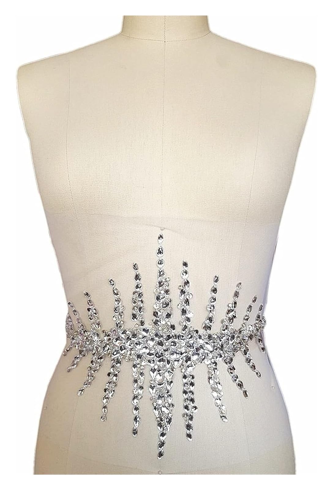 Cristal perlé et patchs appliqués argentés pour graver vos plus beaux souvenirs de mariage