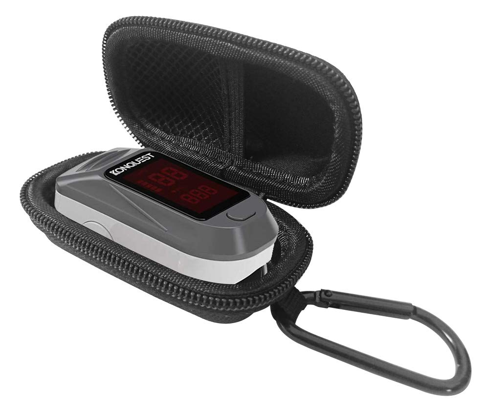 DailyU Travel Case for Konquest Digital Fingertip Pulse Oximeter Blood Oxygen Saturation Monitor(CASE ONLY)-picture-30