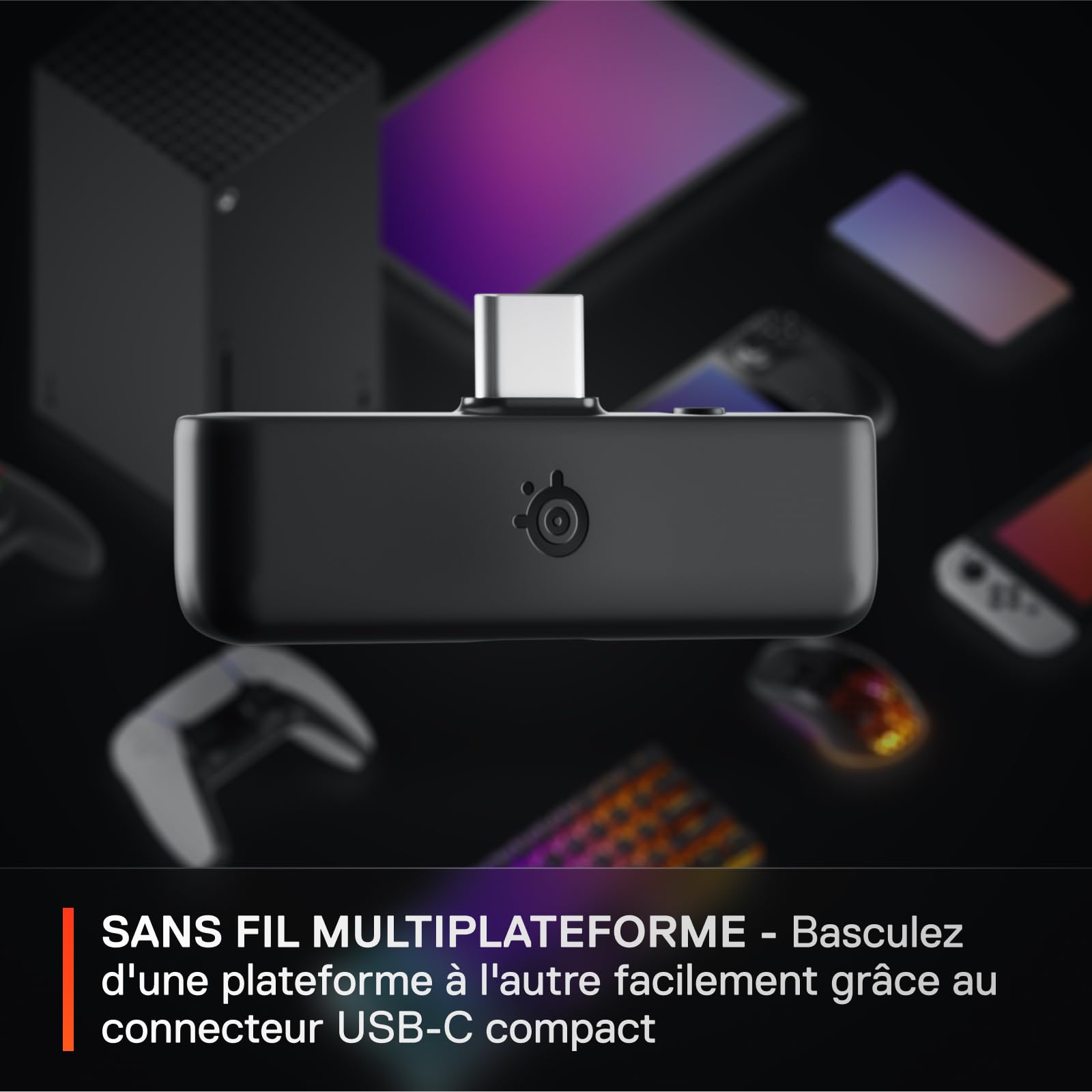 SteelSeries Arctis Nova 5X Casque Gaming Xbox Sans Fil - Haut-parleurs magnétiques néodyme - 100+ profils audio - Batterie 60h - 2,4GHz/BT - Micro ClearCast Gen 2.X - Pour Xbox, PS, PC, Switch, Mobile