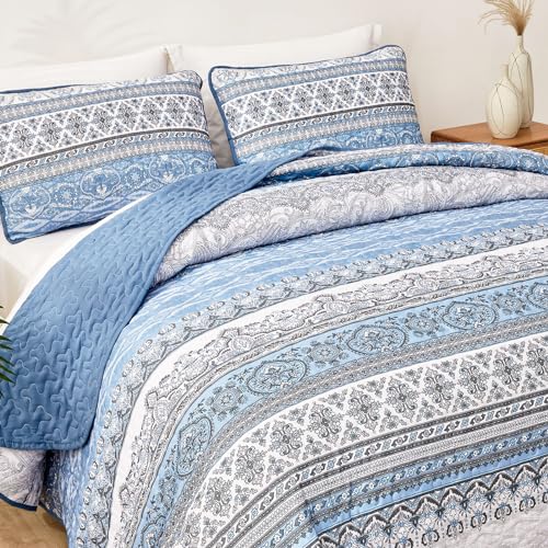 Edredón bohemio ligero que soluciona el exceso de calor en la cama 8