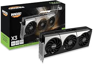INNO3D GeForce RTX 5090 X3 N50903-32D7-17593928 (GO000082) 3.0スロット厚モデル 32GB GDDR7 2年保証 エルザ販売分のみ保証対応 GPU グラフィックスボード ELSA GD5090-32GERX3