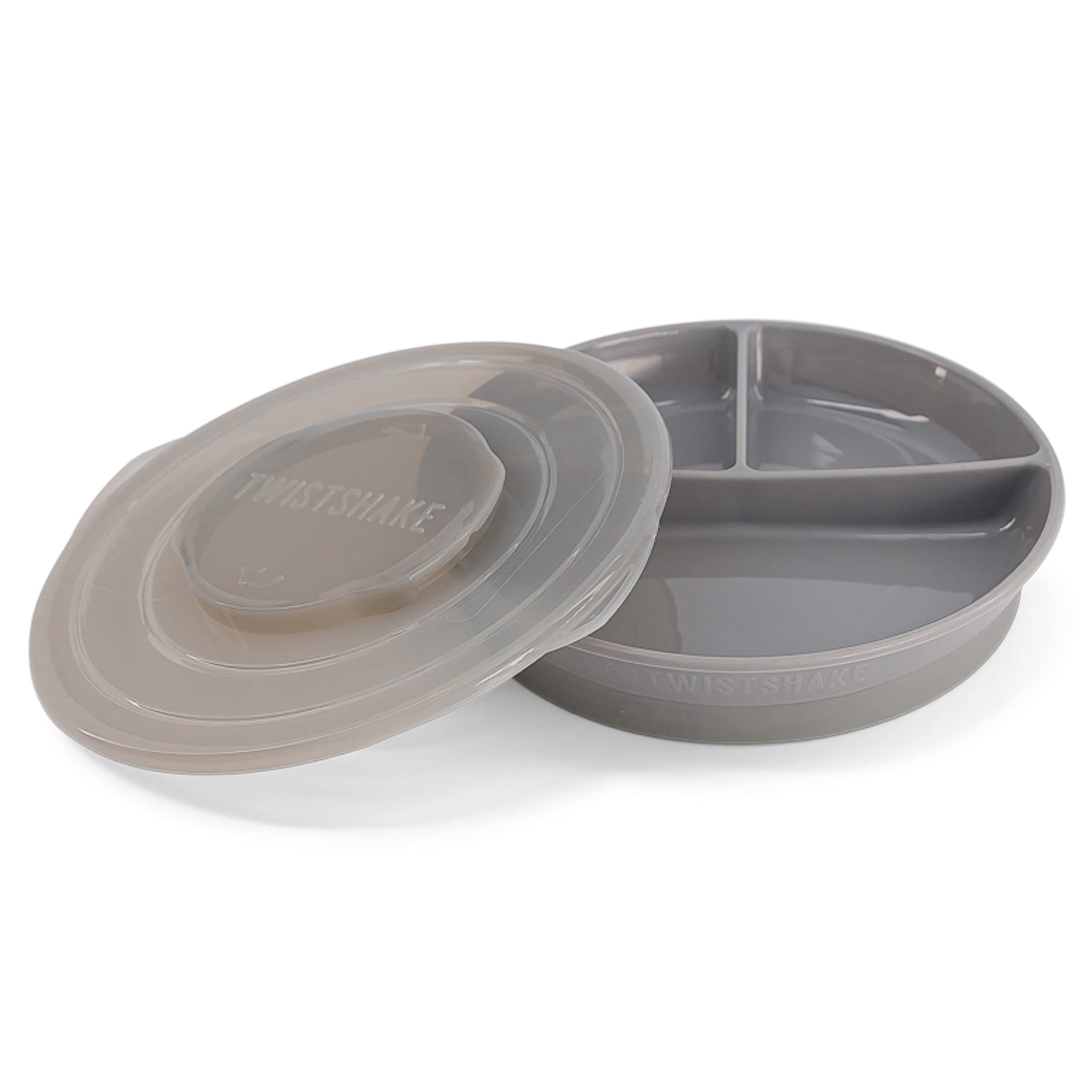 Twistshake Mealtime Tableware Kit de Vajilla, 6 st - 1x Mantel Individual Placa, 1x Plato, 1x Plato Dividido, 3x Cubiertos de Acero Inoxidable, 6+ Meses, Unisexo