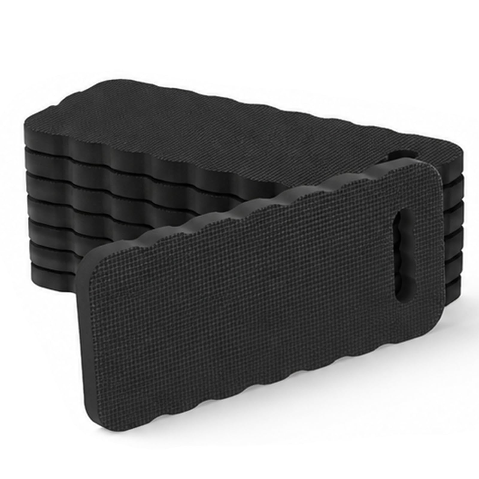 Oungy 12Pcs Kneeling Pad, 40x18x2 cm EVA Foam Garden Knee Pad Black