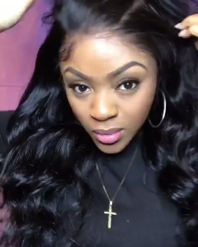 Healthair-9A-Lace-Front-Wigs-Human-Hair-12inch-Brazilian-Remy-Human-Hair-Lace-Front-Wigs-For-Black-Women-4X4-Body-Wave-Lace-Closure-Wigs-Human-Hair-Wigs-with-Baby-Hair-150-Density12-Wig