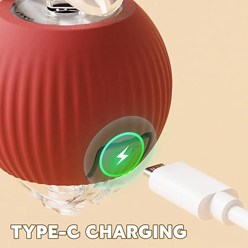 Miniatura 4 de Chewie Viral 360 - Pelota automática inteligente para mascotas, juguete interactivo para perros y gatos (verde)