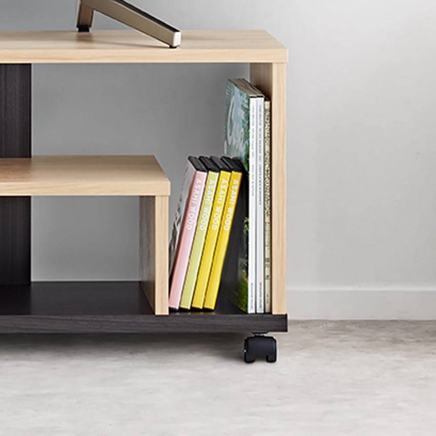 キャスター付 ナチュラル AS-FEL980 43型 style FEL Amazon｜朝日木材加工 テレビ台 FEL style 43型 ナチュラル