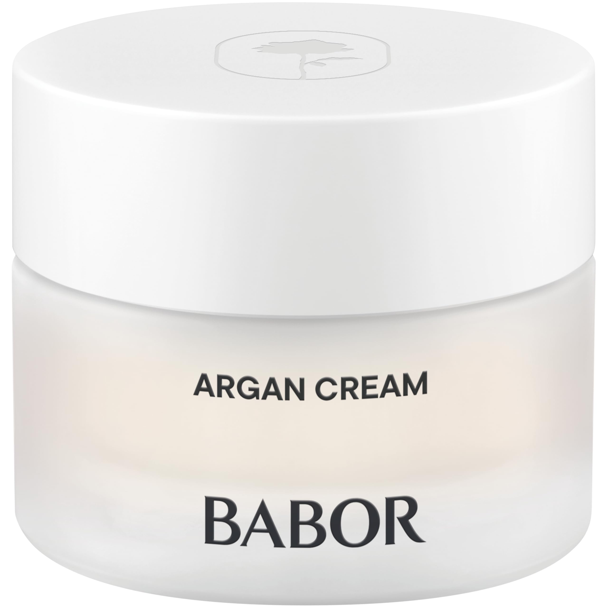 BABOR CLASSICS Argan Cream, Reichhaltige Gesichtscreme für trockene Haut, Mit Arganöl und Vitamin E, Vegane Formel, Ohne Alkohol, 50 ml