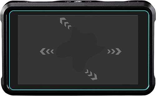 Miniatura 6 de Mr.Shield Protector de pantalla compatible con Atomos Shinobi de 5 pulgadas y 5 pulgadas, vidrio templado, paquete de 3 unidades, vidrio japonés con