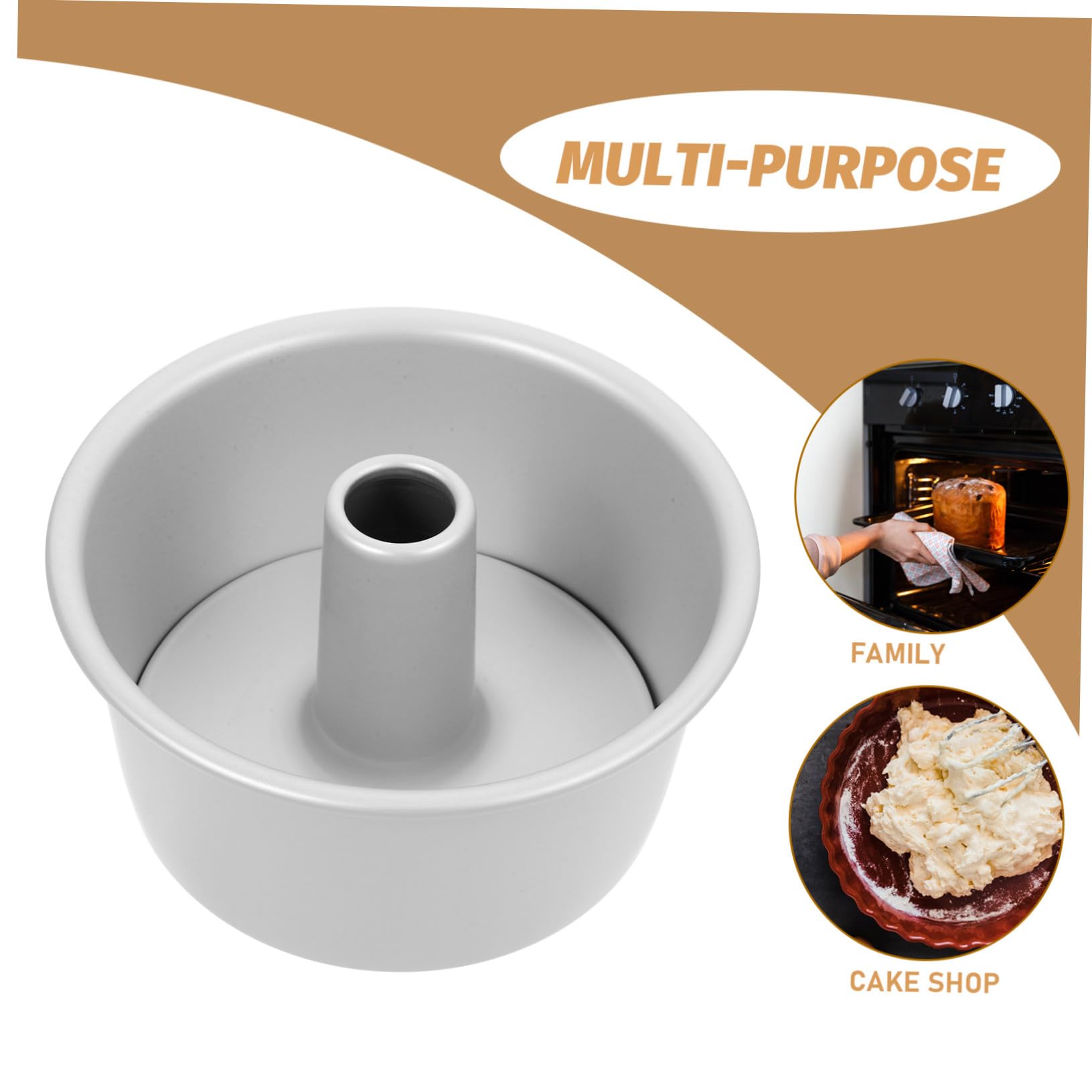 Stampo Rotondo per Torte con Fondo Removibile in Metallo Teglia Antiaderente per Cheesecake e Dolci Distribuzione Calore Uniforme Facile da Pulire per Uso Domestico e