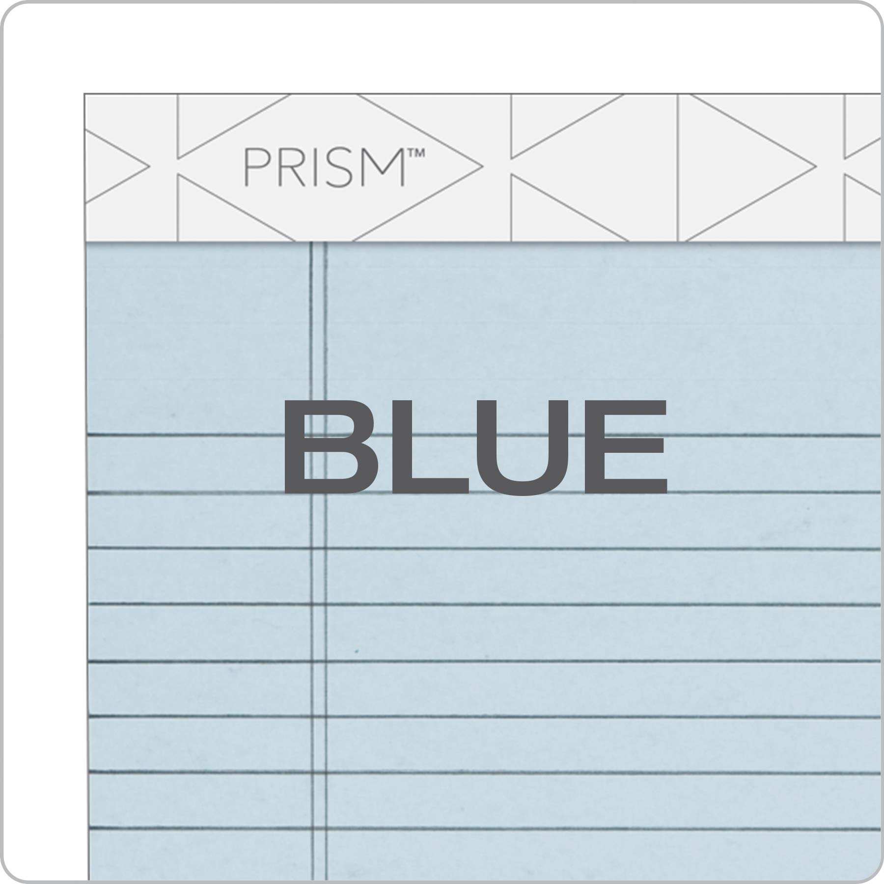 TOPS Prism Plus Legal Pad 12 x 20 pollici perforato blu regola stretta 50 fogli 12 pastiglie