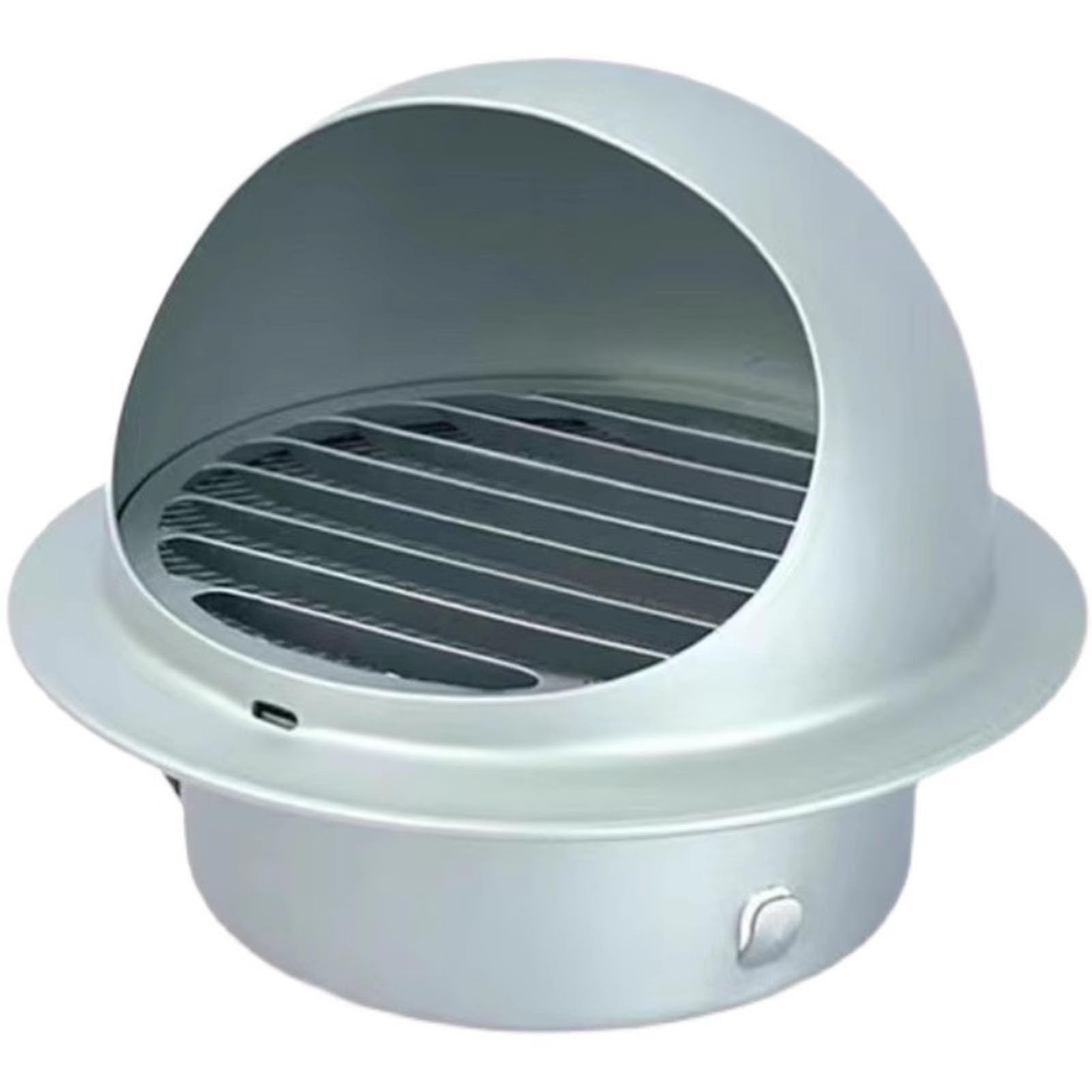 100/150 mm Grille D'aération Ronde en Aluminium avec Filtre À Mailles, Grille de Ventilation Extracteur pour Usage Intérieur et Extérieur(150mm/6inch)