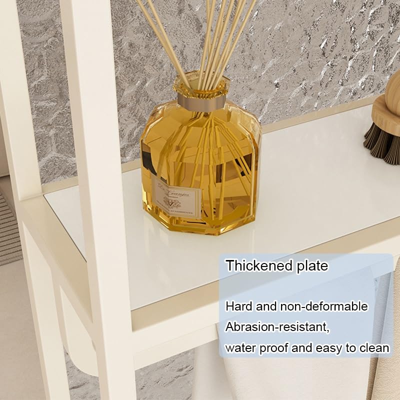 Étagère de séparation de pièce meuble de rangement en métal translucide - 6