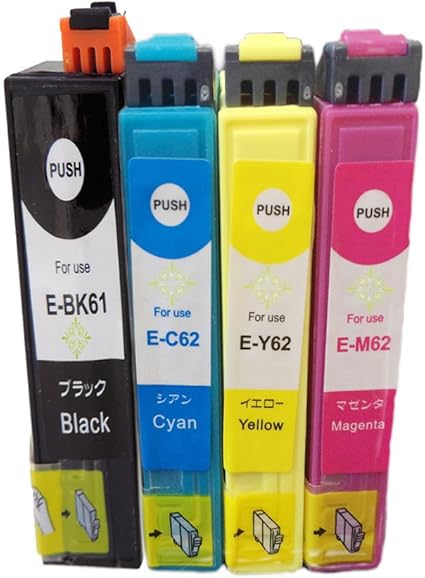 Ic4cl62 エプソン用 Ic62 互換インクカートリッジ 全色顔料 4色 10セット 送料無料 4色 10 全色顔料 品番 Qr Ic4cl62 10 Pg 商品詳細 こまもの本舗