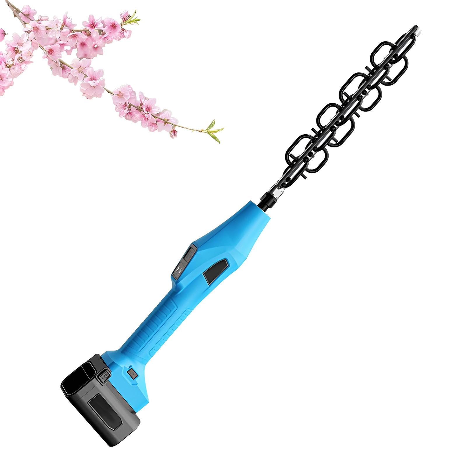 XNZJHPP Electric Flower & Fruit Thinner Machine, 4-Speed Handheld Pruning Tool with Forward/Reverse for Apples, Peach, Cherry Thinning - Garden & Orchard