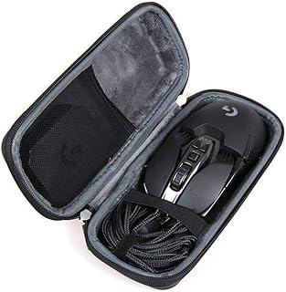 Hard EVA Travel Case for Logitech G900 Chaos Spectrum Professional Grade Wired/Wireless Gaming Mouse by Hermitshell