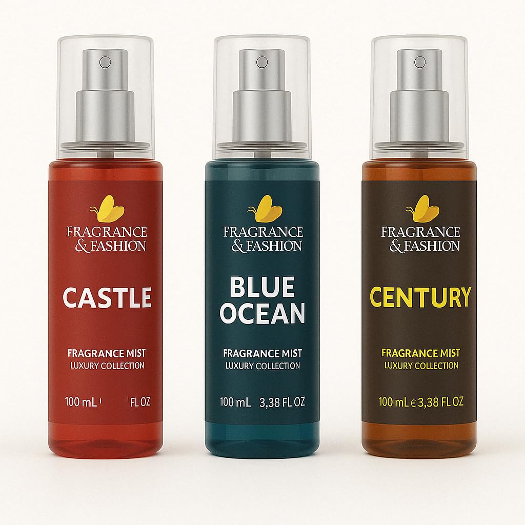 Luxury Collection Body Mist Set, Castle, Blue Ocean, Century, 100 mL, 3.38 FL OZ-picture-43
