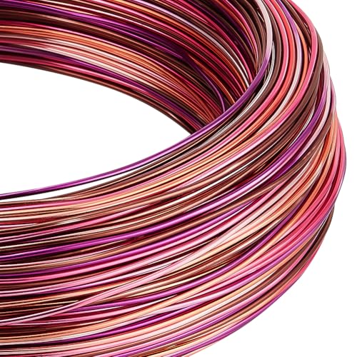 Fil en aluminium pliable 18 gauge avec boîte de rangement pour bijoux et perles
