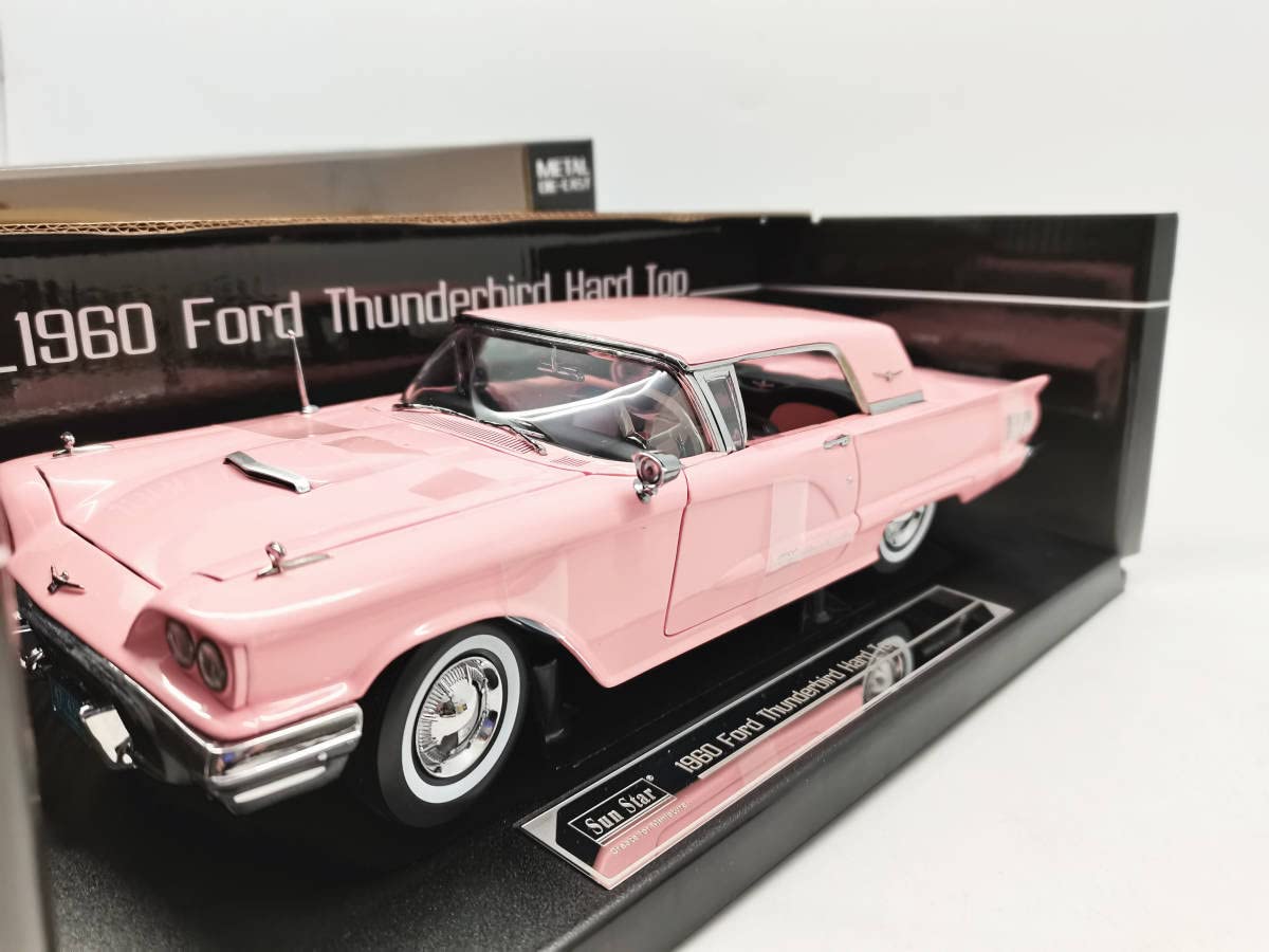 【絶版】サンスター 1/18 1960 フォード サンダーバード ハードトップ Amazon | サンスター 1/18 1960 フォード Thunderbird Hard Top