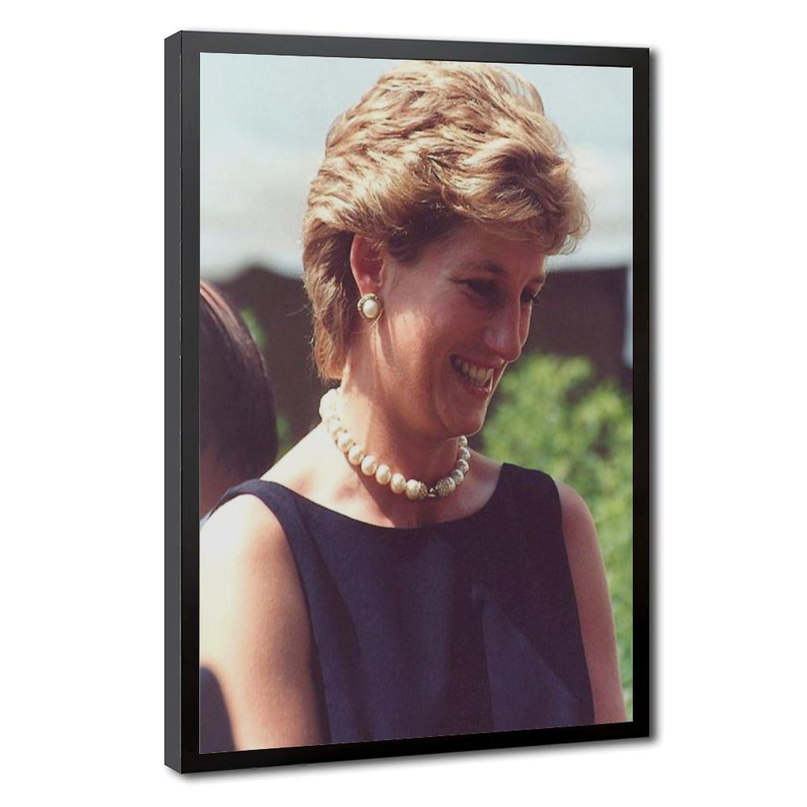 Impression sur toile Princesse Diana WCYB - Décoration murale avec cadre à suspendre 30x45 cm - 8