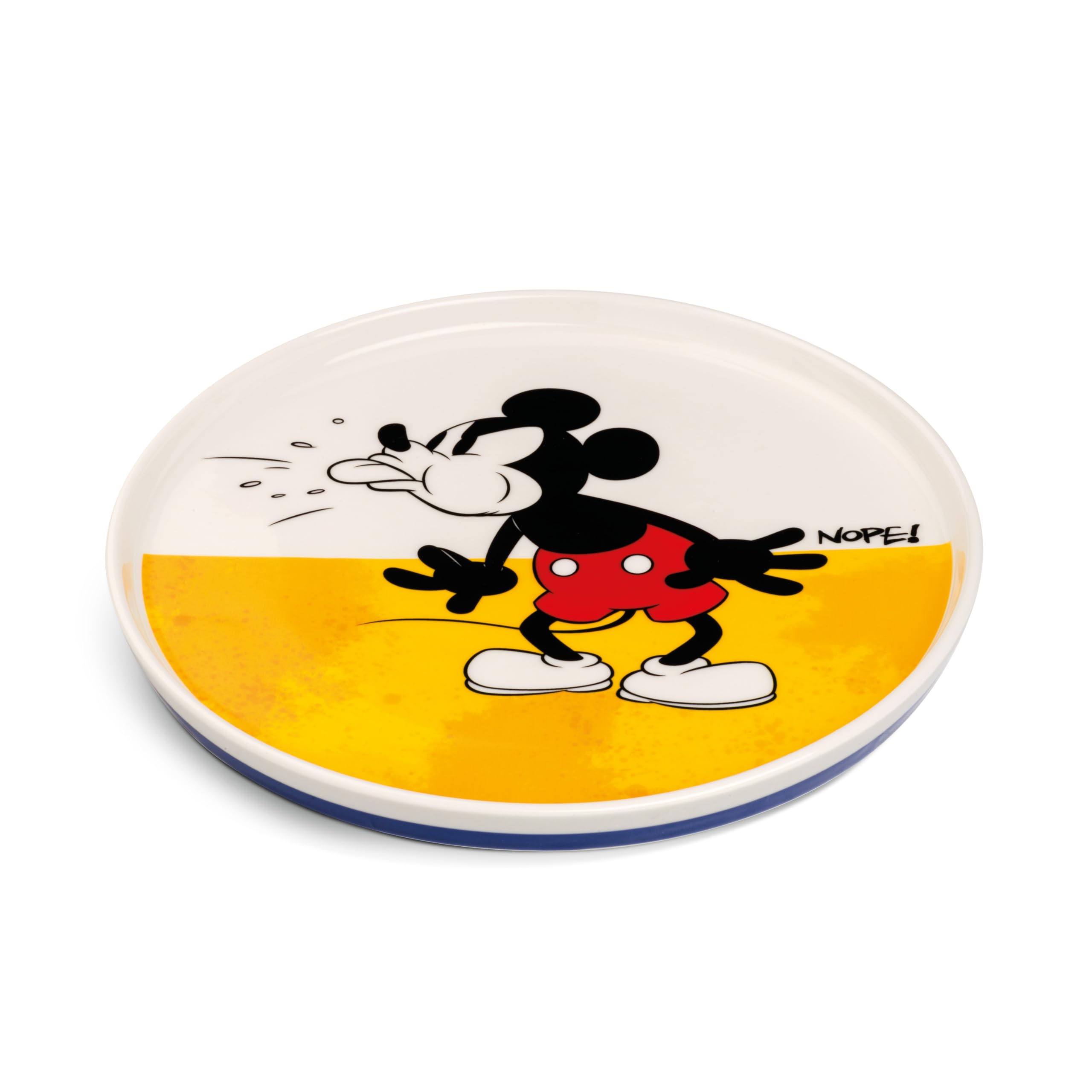 Mickey mouse topolino piatto fondo Disney 16 cm va microonde e lavastoviglie - Farmacia Spargoli