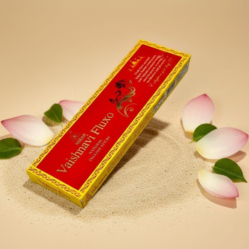 Image of Vaishnavi fluxo (Flora Agarbatti) Masala Incense Sticks Pack of 120 Sticks, 250 GMS.